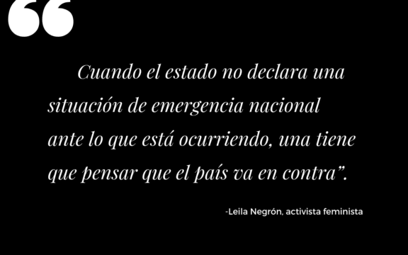 Actividad Voces Unidas / Coordinadora Paz para la Mujer / Cita de Leila Negrón