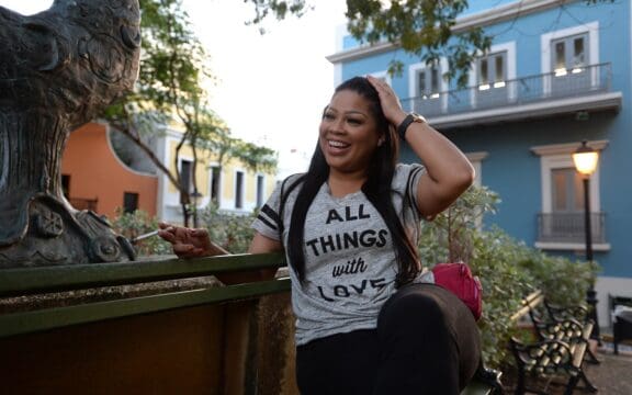 La intérprete confesó que no repite una línea machista en un libreto de algún segmento de comedia. (Ana María Abruña)