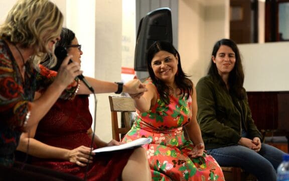 Brenda Hopkins, Mareia Quintero, Ana María Hernández, Adriana Santoni