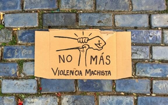 No más violencia machista / Ilustración de Andrea P. Montañez González