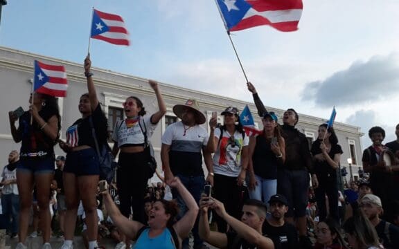 Marcha por la renuncia de Ricardo Rosselló, San Juan, Puerto Rico, Ana María Abruña Reyes