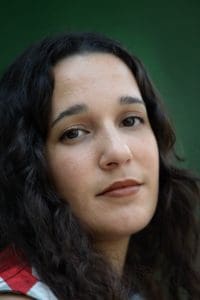 La cantautora Ile en el local El Boricua, en Río Piedras, Puerto Rico. Junio 2019. Foto por Ana María Abruña Reyes