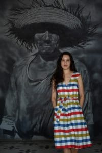 La cantautora Ile en el local El Boricua en Río Piedras, Puerto Rico. Junio de 2019. Foto por Ana María Abruña Reyes