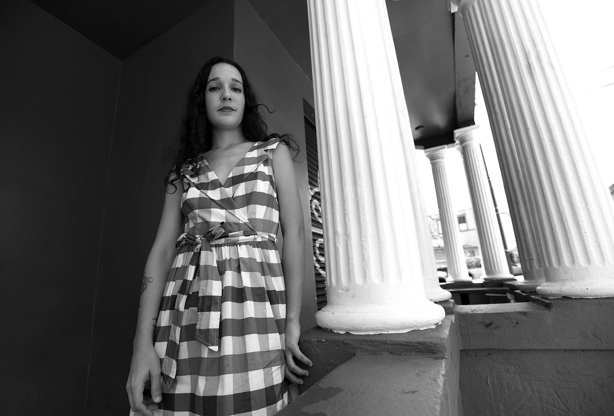 La cantautora Ile en El Boricua, Río Piedras Puerto Rico. Foto por Ana María Abruña Reyes