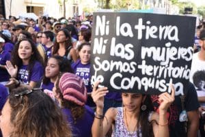 Actividad del Día Internacional de la Mujer, en la Milla de Oro/8 marzo 2018