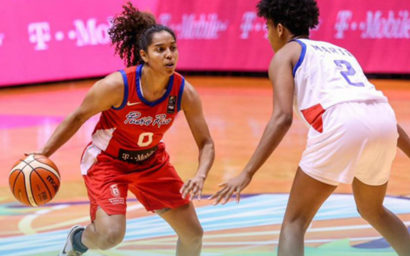 Puerto Rico frente a República Dominicana en AmeriCup 2019 de baloncesto femenino