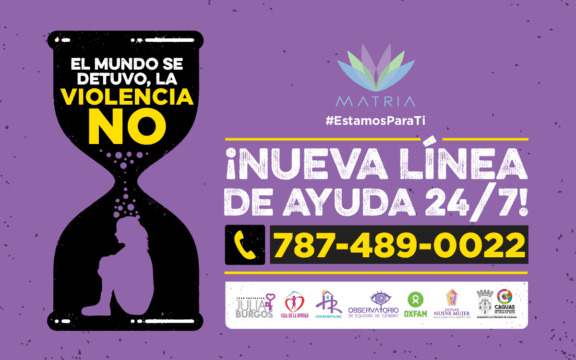 Nueva línea para atender casos de violencia hacia la mujer 787 489-0022