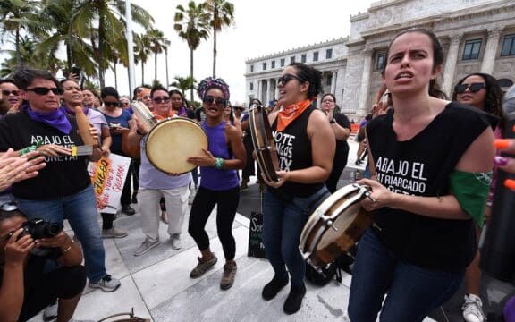 Plena Combativa el 8 de marzo de 2020