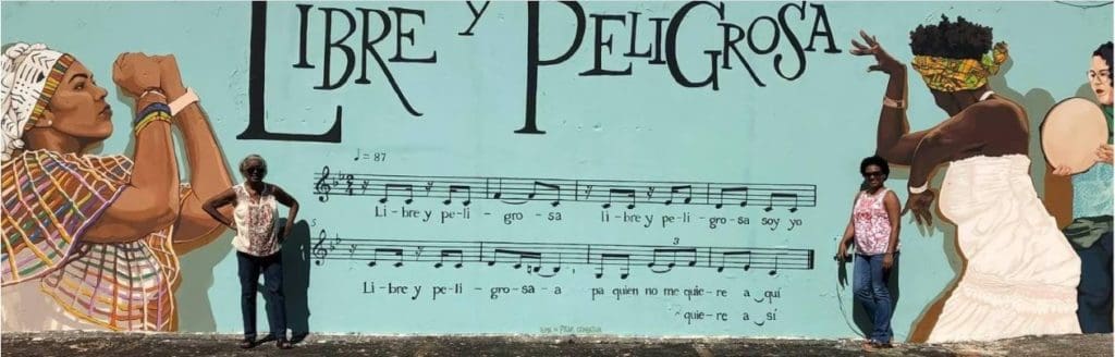 mural Plena combativa