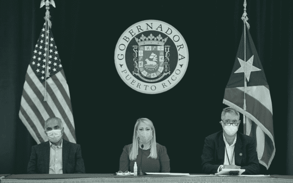 Gobernadora Wanda Vázquez Garced en mensaje sobre COVID-19