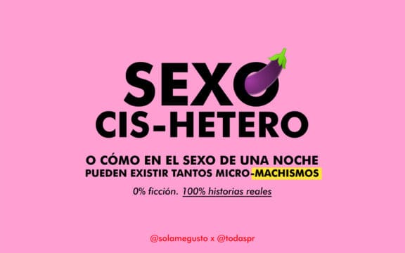 Micromachismos en el sexo cis-hetero