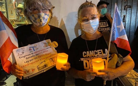 Vigilia personas pensionadas