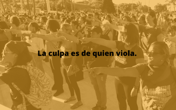 La culpa es del agresor