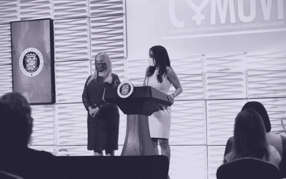 Gobernadora violencia mujeres