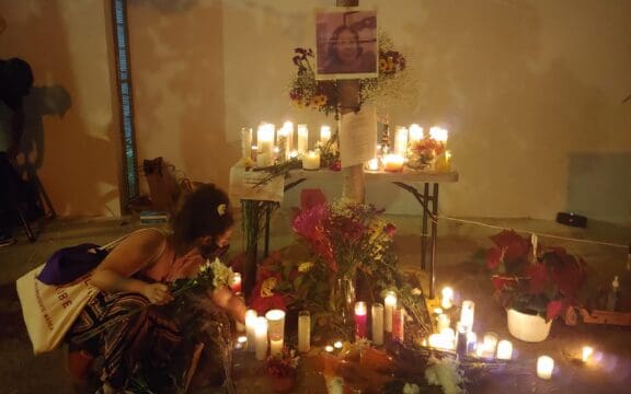 Vigilia por Nilda, Río Piedras. Foto por Istra Pacheco.