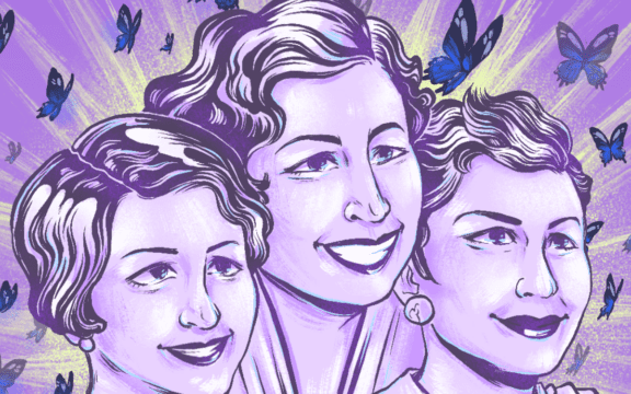 Hermanas Mirabal por Ivia Pantoja