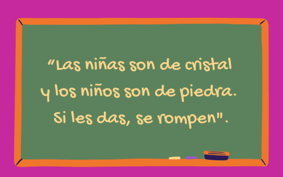 Estereotipos de género que se reproducen en las escuelas.
