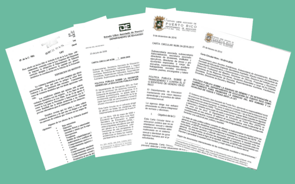 Más de 10 años por la perspectiva de género en la educación en Puerto Rico