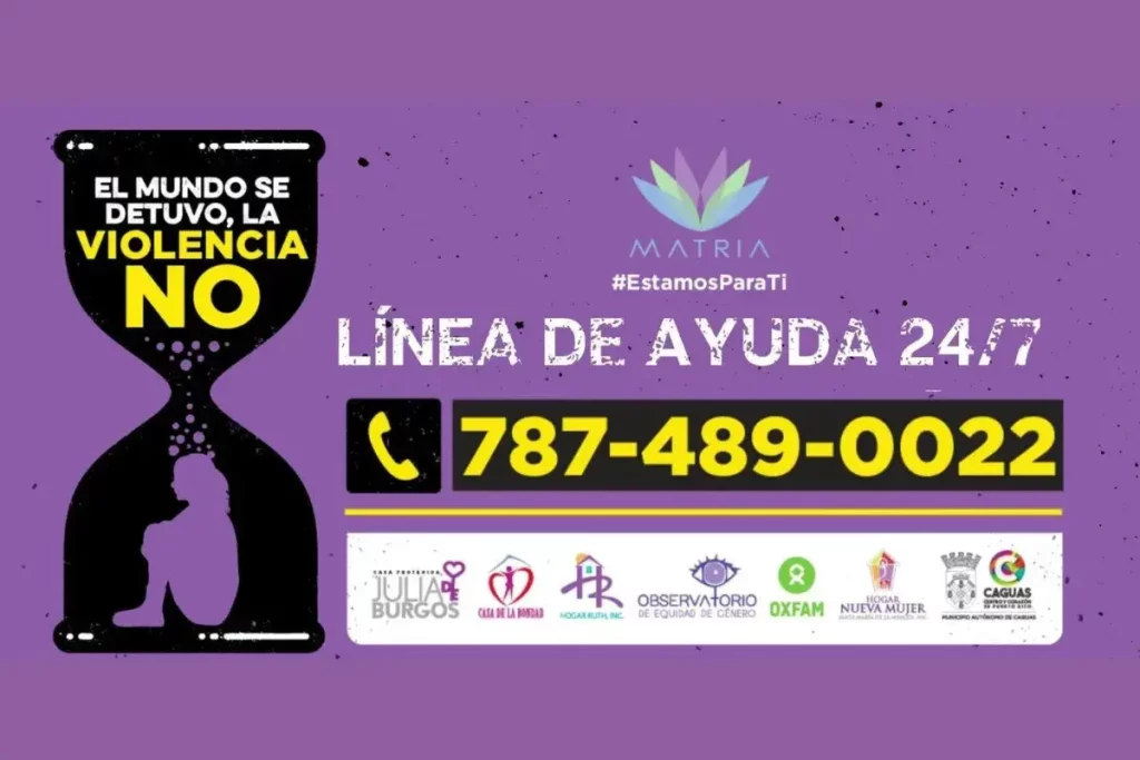 Línea de ayuda 24/7 Proyecto Matria