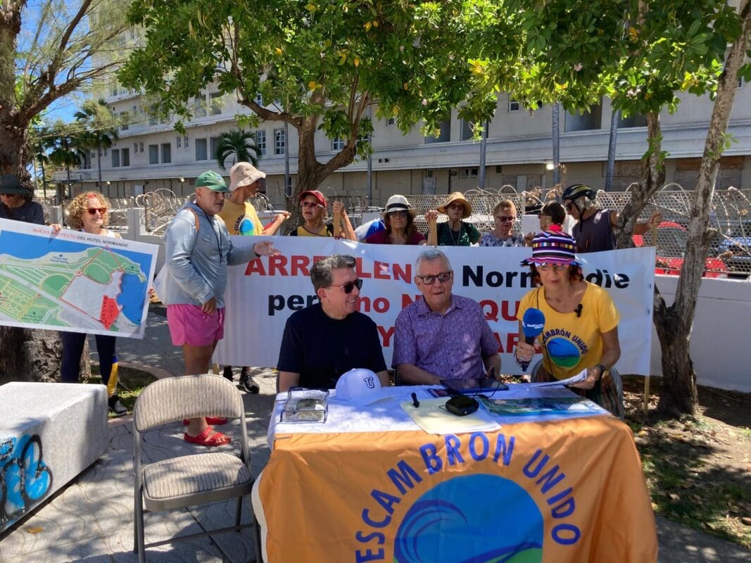 Gradissa Fernández, portavoz de Escambrón Unido