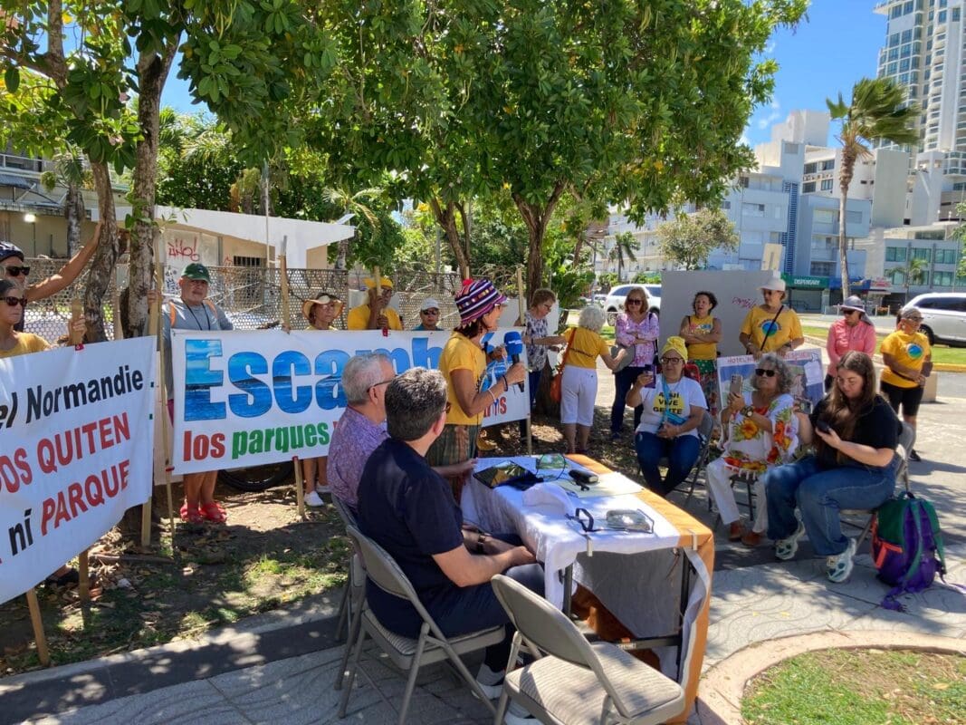 Gradissa Fernández, portavoz de Escambrón Unido