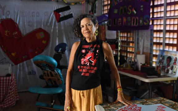 Hilda Guerrero en Comuna Caribe