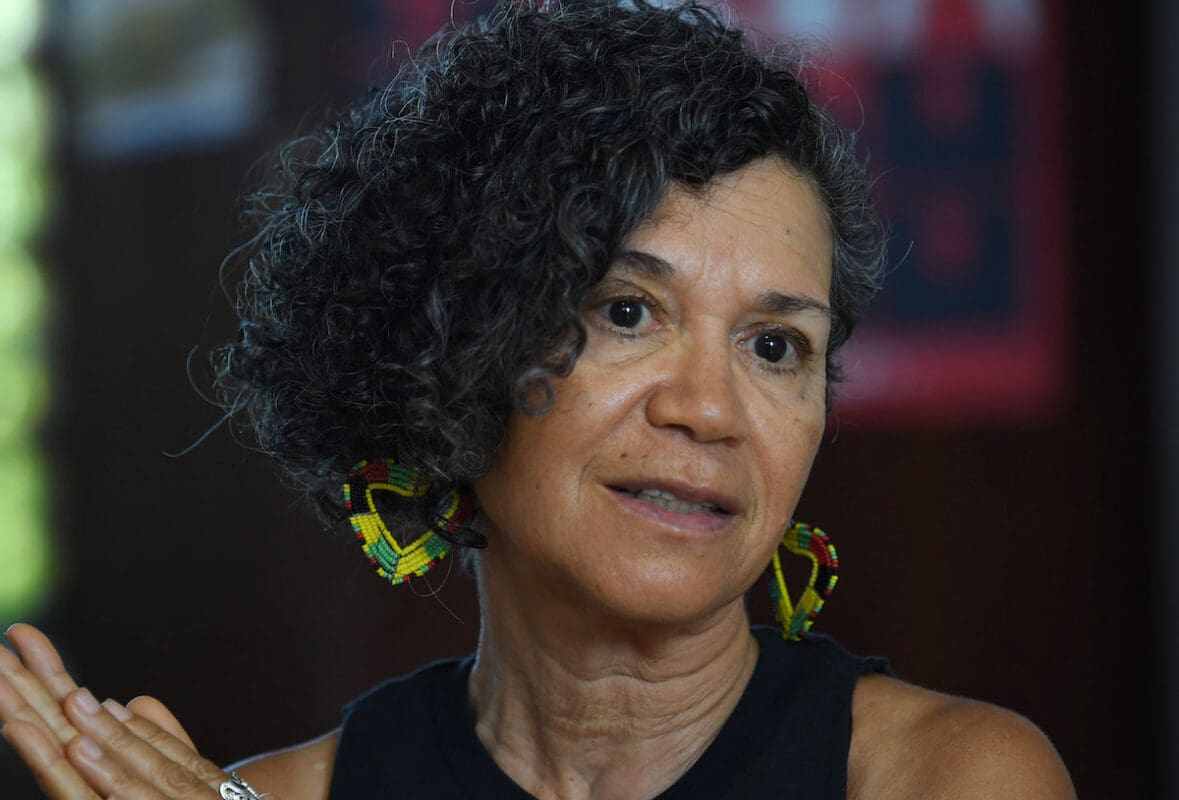 Hilda Guerrero en Comuna Caribe